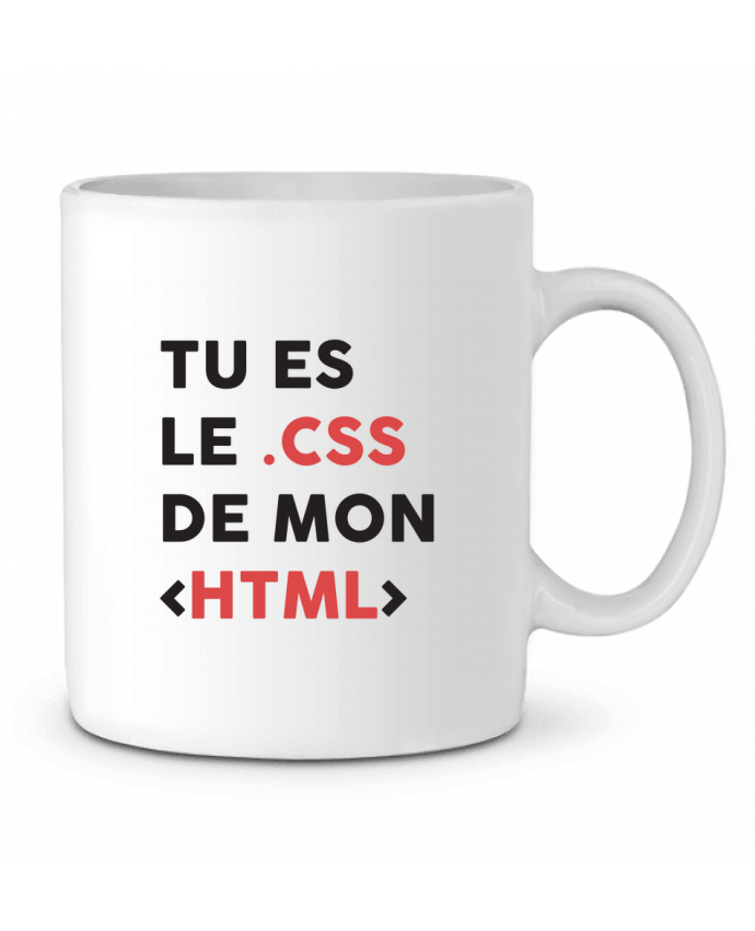 Taza Cerámica Le CSS de mon HTML por tunetoo