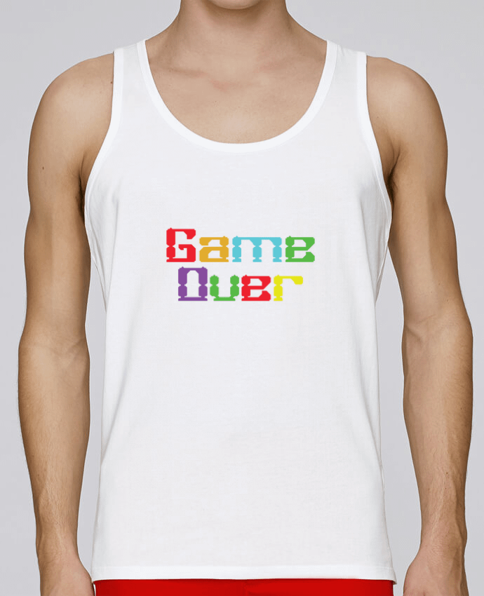 Débardeur homme Game Over Geek par tunetoo 100% coton bio
