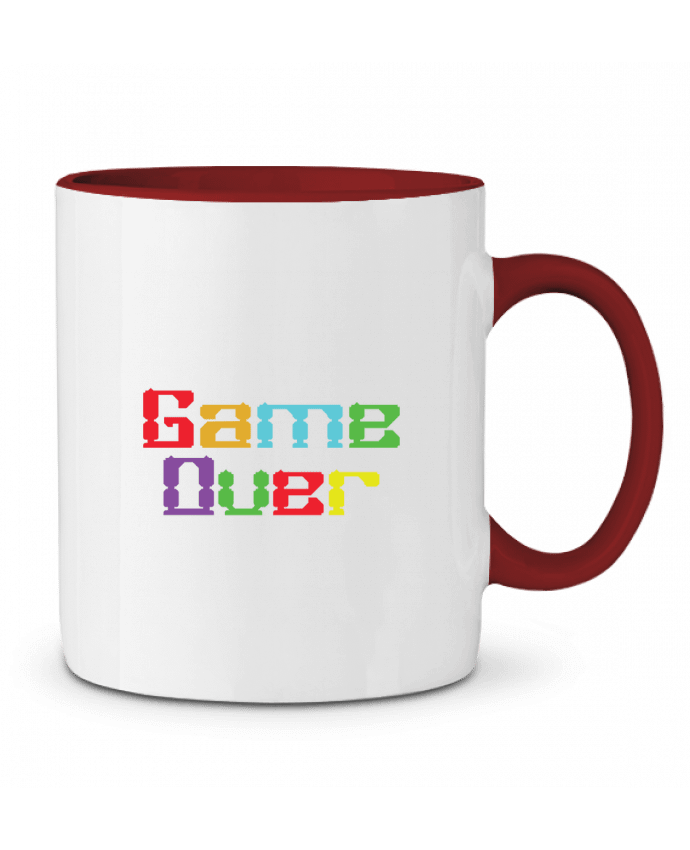Mug bicolore Game Over Geek tunetoo