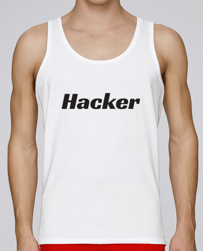 Débardeur homme Hacker par tunetoo 100% coton bio