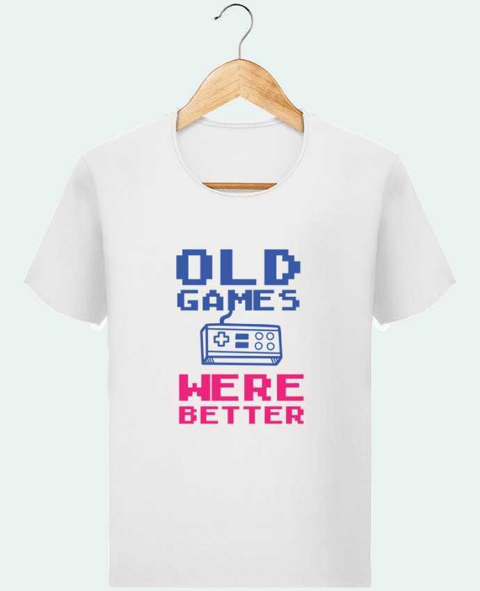  T-shirt Homme vintage Old games were better par tunetoo