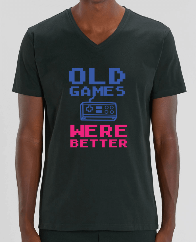 T-shirt homme Old games were better par tunetoo