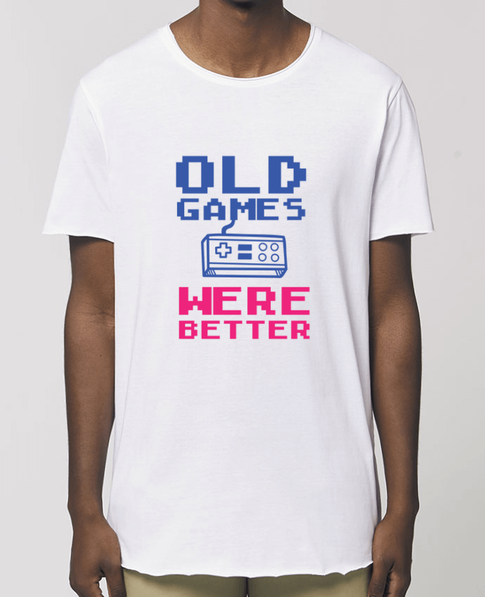 Tee-shirt Homme Old games were better Par  tunetoo