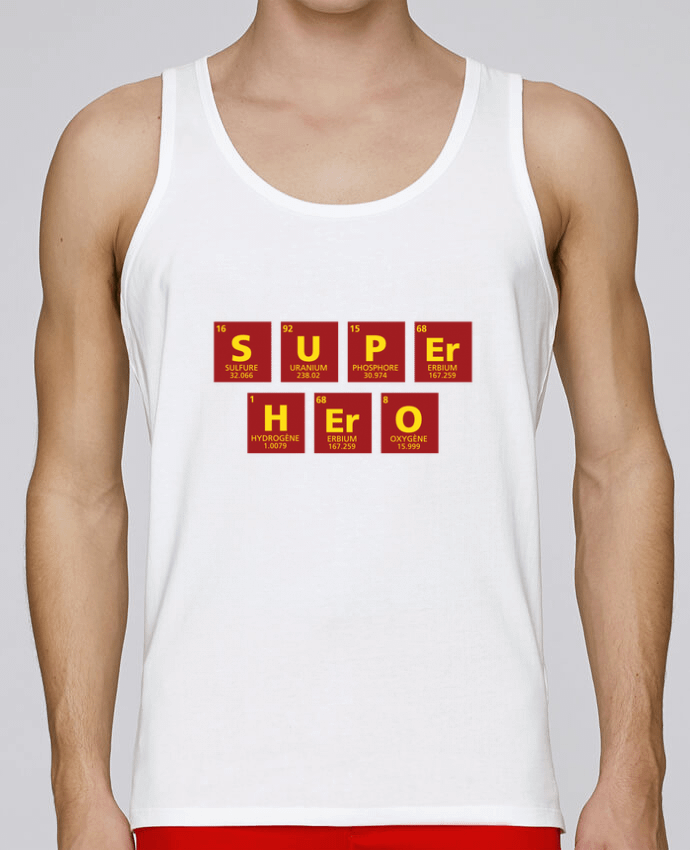 Débardeur homme Super Hero - Geek par tunetoo 100% coton bio