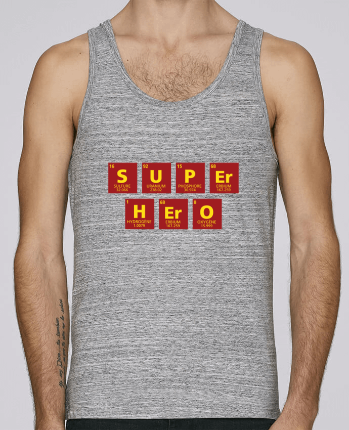 Débardeur homme Super Hero - Geek par tunetoo 100% coton bio