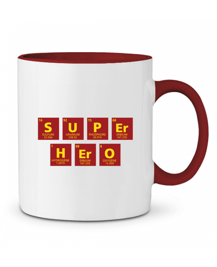Mug bicolore Super Hero - Geek tunetoo