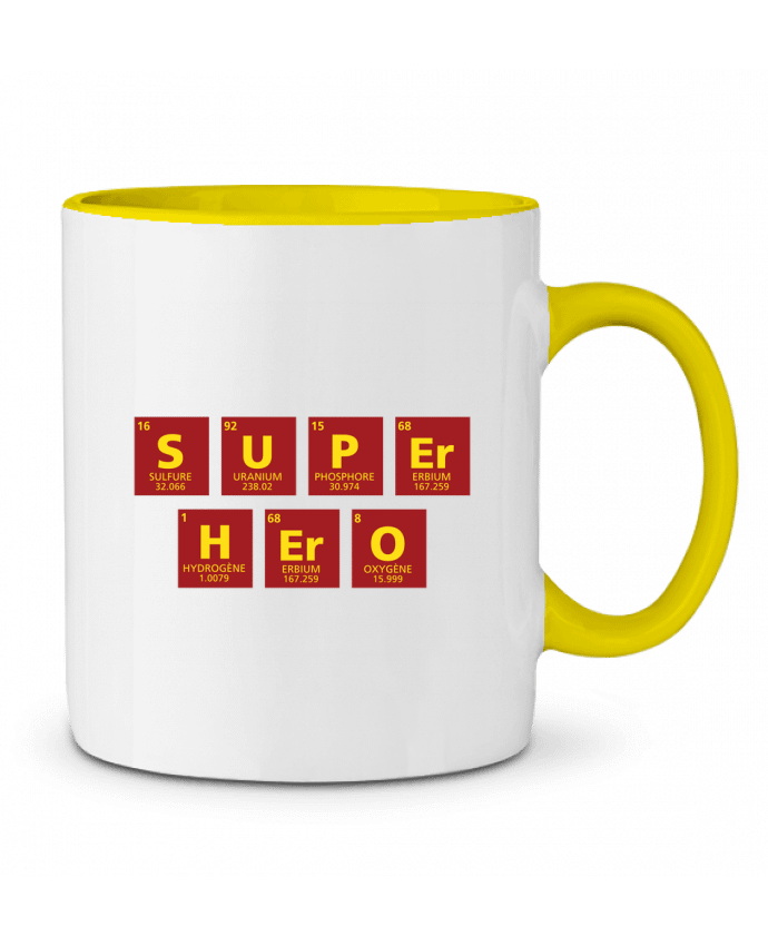 Mug bicolore Super Hero - Geek tunetoo