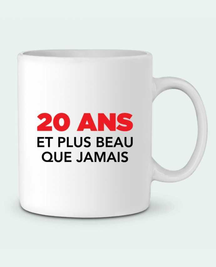 Mug  20 ans et plus beau que jamais - Anniversaire par tunetoo