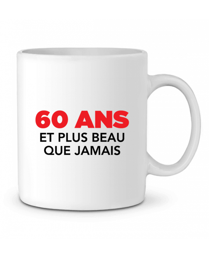 Mug  60 ans et plus beau que jamais - Anniversaire par tunetoo