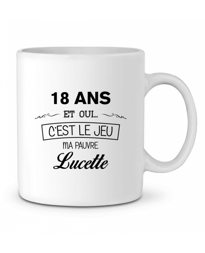 Mug  18 ma pauvre Lucette - Anniversaire par tunetoo