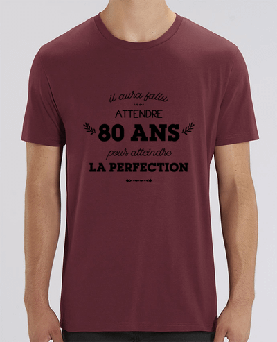 T-Shirt 80 ans perfection - Anniversaire par tunetoo