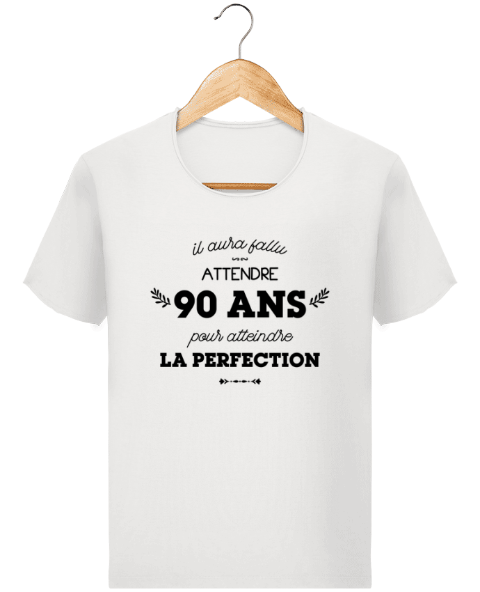  T-shirt Homme vintage 90 ans perfection - Anniversaire par tunetoo