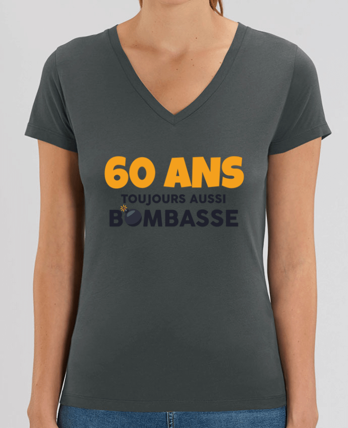 Tee-shirt femme 60 ans toujours bombasse - Anniversaire Par  tunetoo