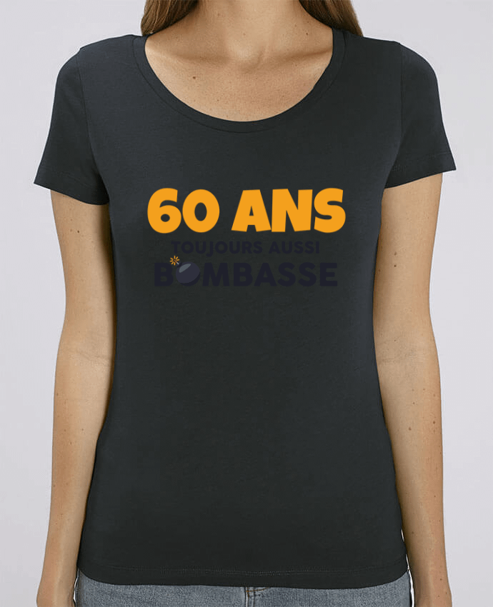 T-shirt Femme 60 ans toujours bombasse - Anniversaire par tunetoo