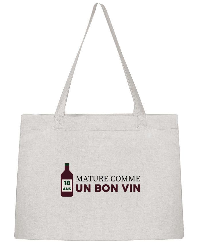 Sac Shopping 18 ans mature comme un bon vin - Anniversaire par tunetoo