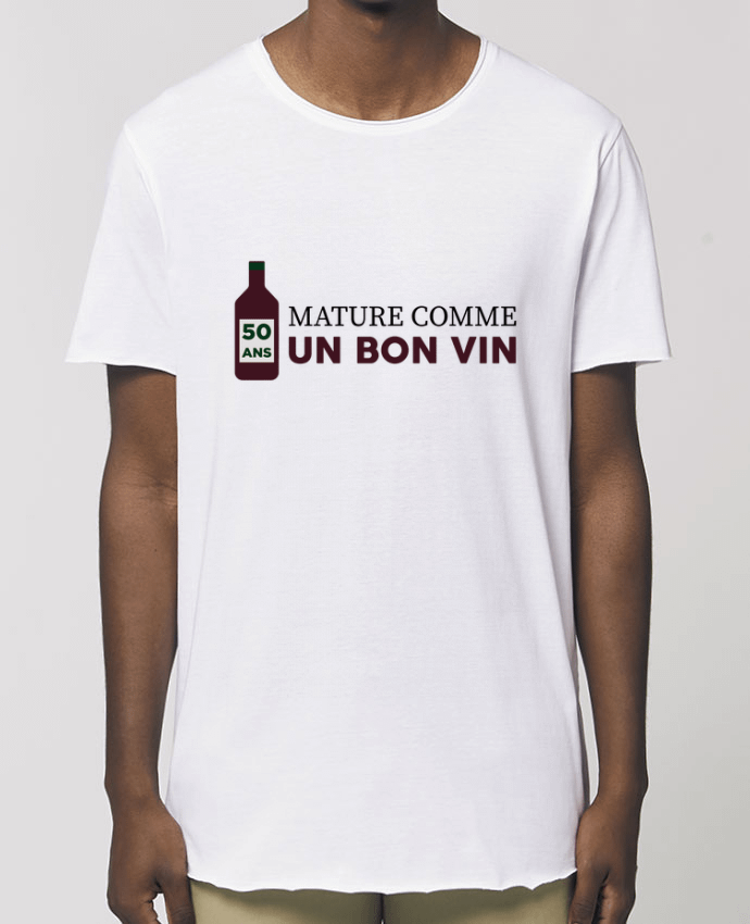 Tee-shirt Homme 50 ans mature comme un bon vin - Anniversaire Par  tunetoo