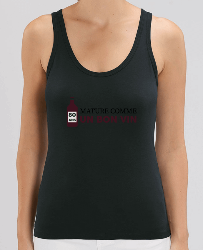 Women Tank Top Stella Dreamer 80 ans mature comme un bon vin - Anniversaire Par tunetoo