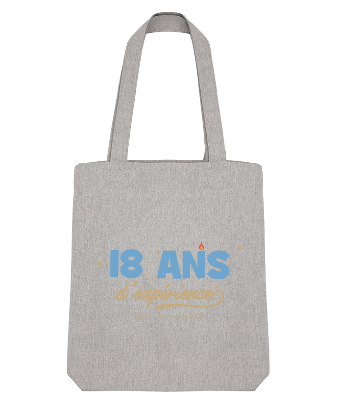 Tote Bag Stanley Stella 18 ans d'expérience - Anniversaire par tunetoo 