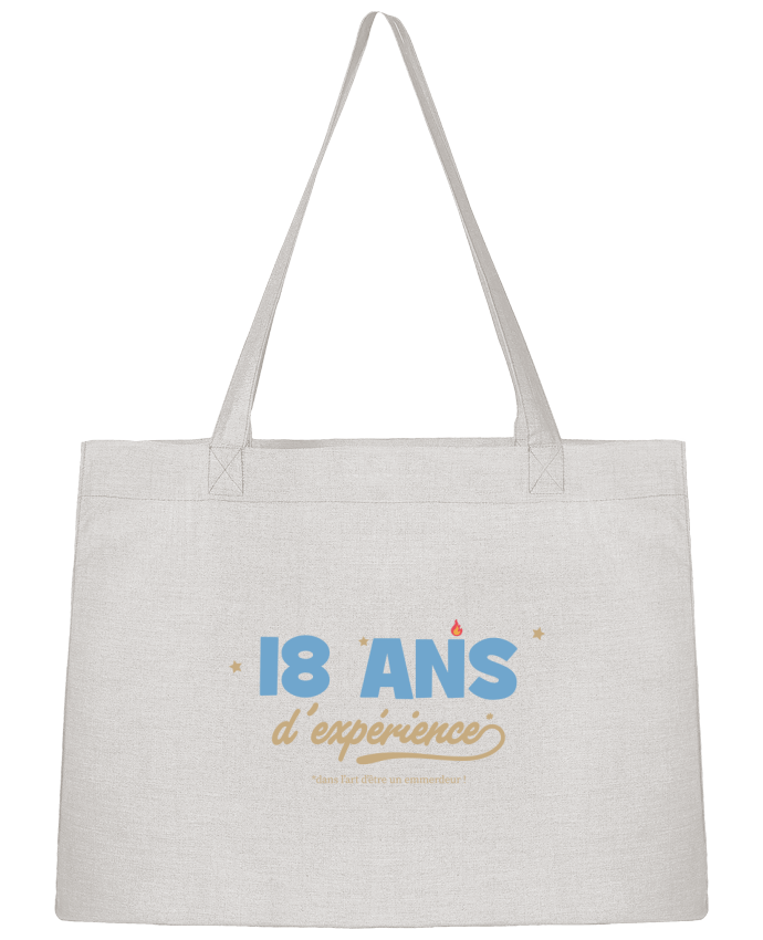 Sac Shopping 18 ans d'expérience - Anniversaire par tunetoo