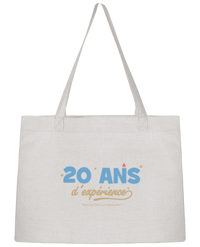 Sac Shopping 20 ans d'expérience - Anniversaire par tunetoo