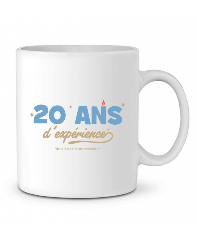 Mug  20 ans d'expérience - Anniversaire par tunetoo