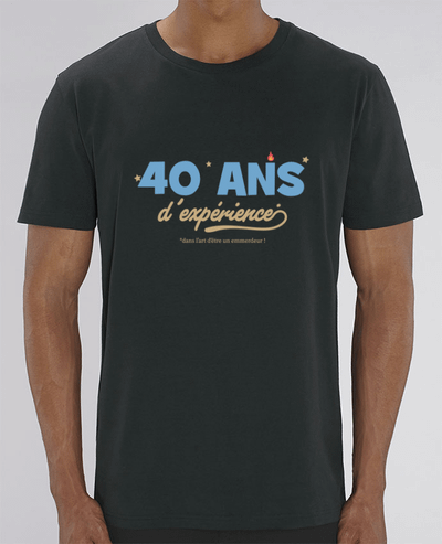 T-Shirt 40 ans d'expérience - Anniversaire par tunetoo