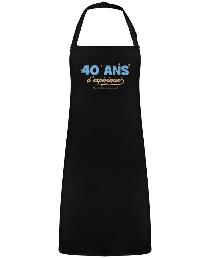 Tablier 40 ans d'expérience - Anniversaire par  tunetoo