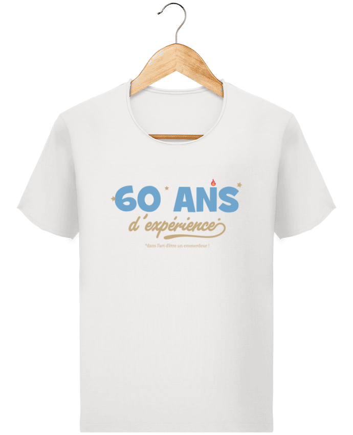 Camiseta Hombre Stanley Imagine Vintage 60 ans d'expérience - Anniversaire por tunetoo