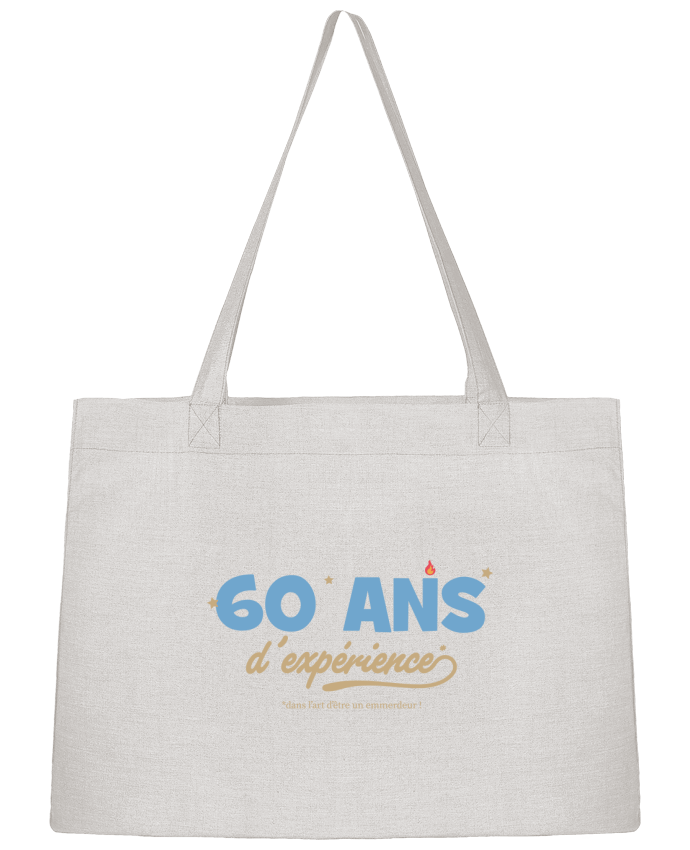 Shopping tote bag Stanley Stella 60 ans d'expérience - Anniversaire by tunetoo