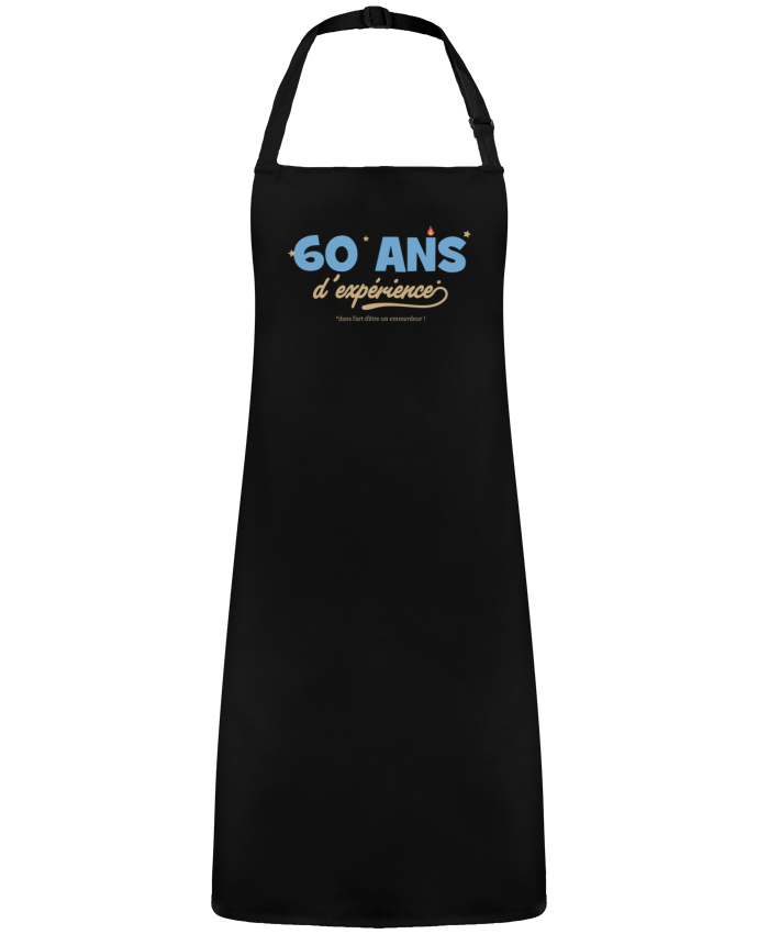 Tablier 60 ans d'expérience - Anniversaire par  tunetoo