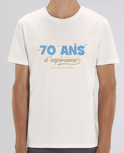 T-Shirt 70 ans d'expérience - Anniversaire par tunetoo