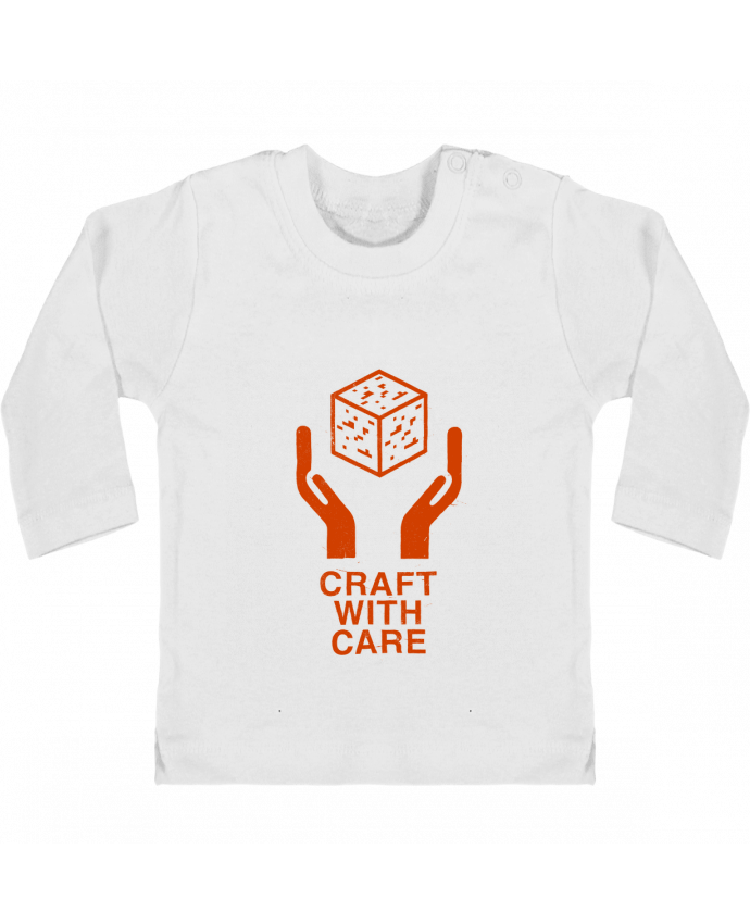 T-shirt bébé Craft with care manches longues du designer Florent Bodart