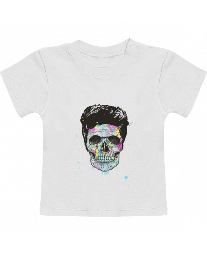 T-shirt bébé Death in Color manches courtes du designer Balàzs Solti