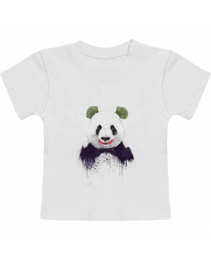 T-shirt bébé Jokerface manches courtes du designer Balàzs Solti