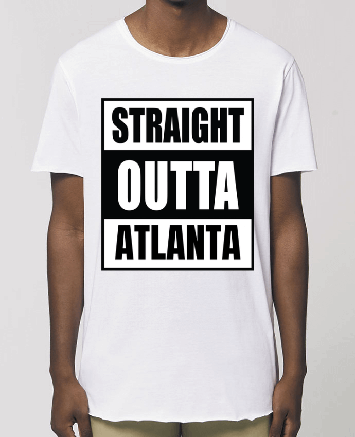 Tee-shirt Homme Straight outta Atlanta Par  Cheerocki