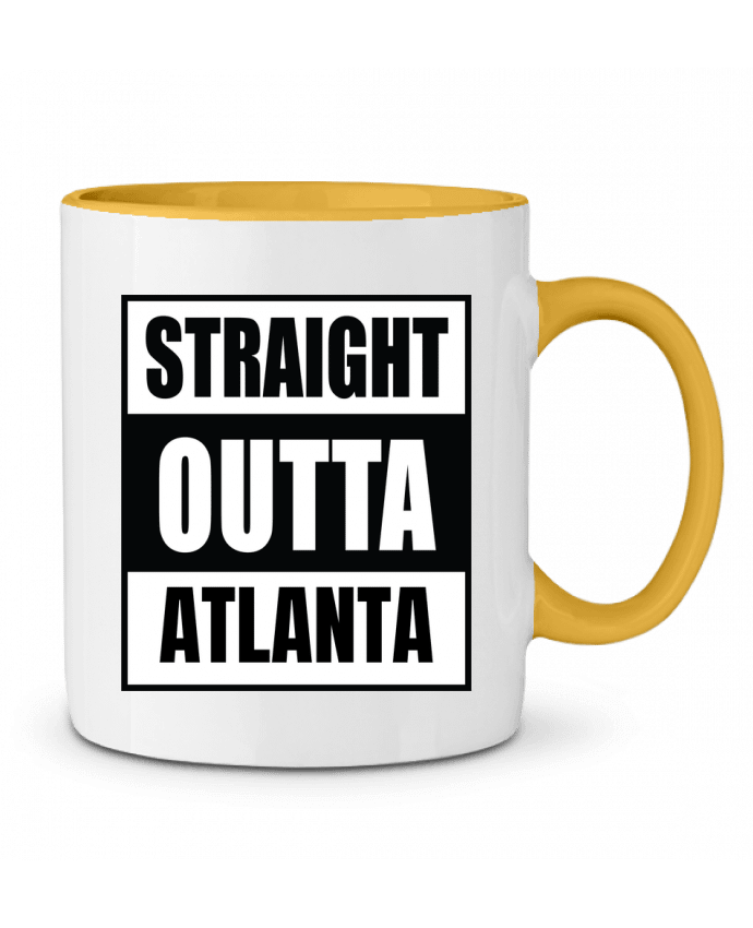 Mug bicolore Straight outta Atlanta Cheerocki