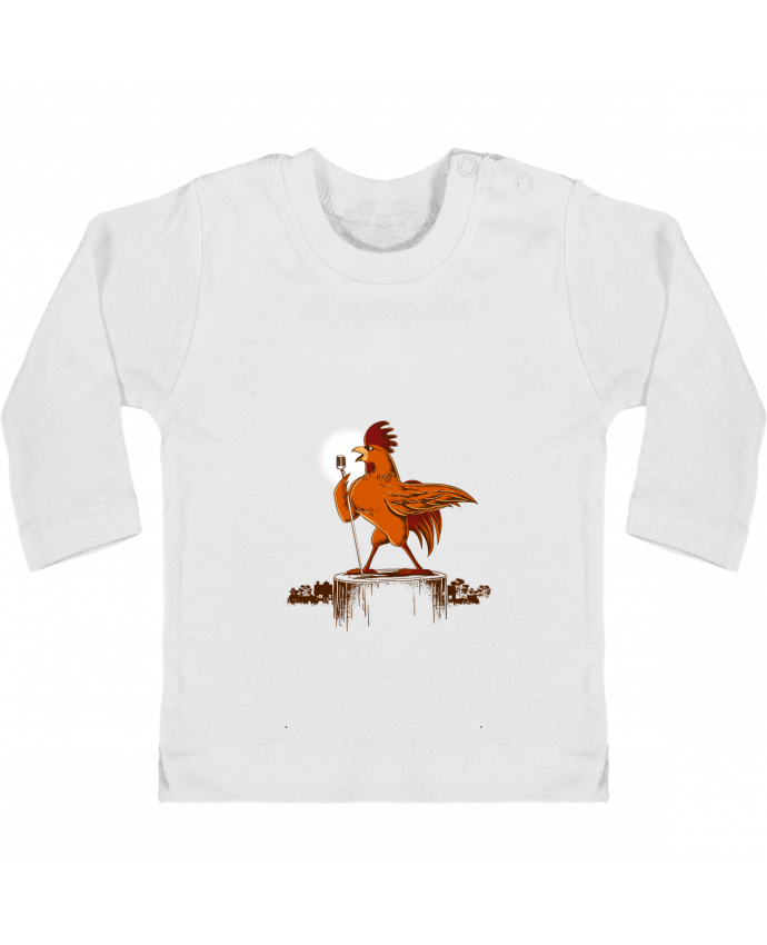 T-shirt bébé Morning Concert manches longues du designer flyingmouse365