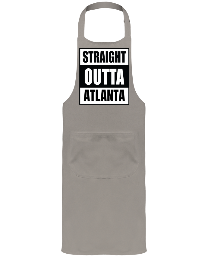 Tablier avec poches Straight outta Atlanta par Cheerocki
