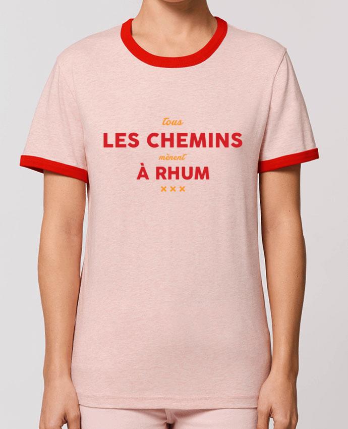 T-shirt Tous les chemins mènent à rhum - Apéro par tunetoo