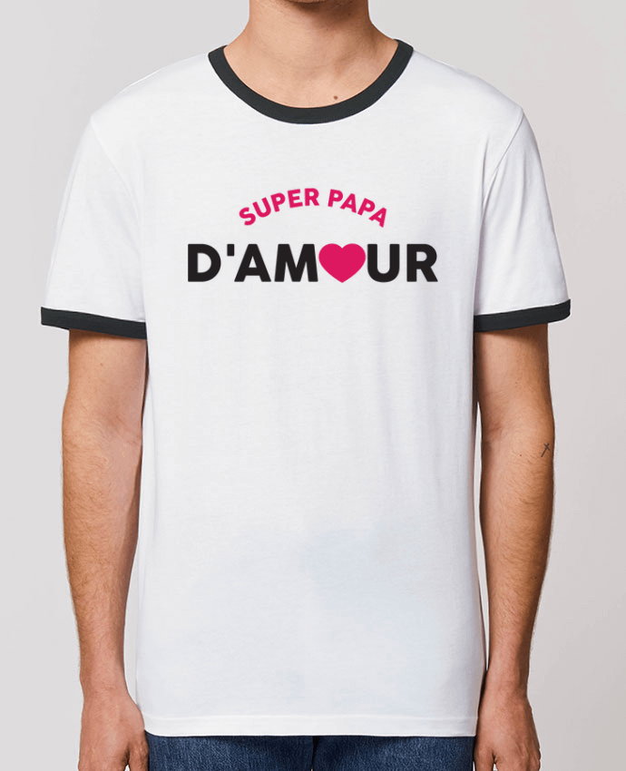 T-shirt Super papa d'amour par tunetoo