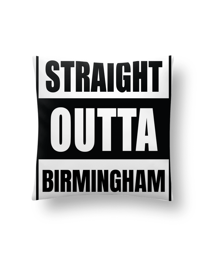 Coussin Straight outta Birmingham par Cheerocki