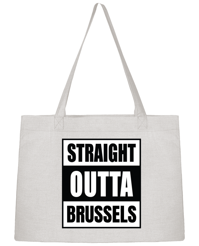 Sac Shopping Straight outta Brussels par Cheerocki