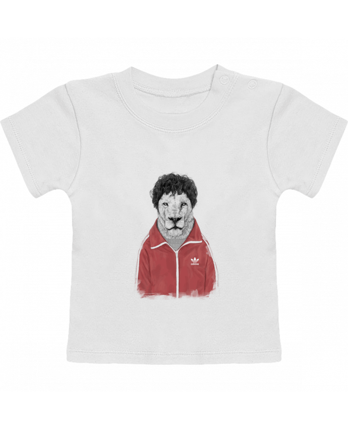 T-shirt bébé Chas manches courtes du designer Balàzs Solti