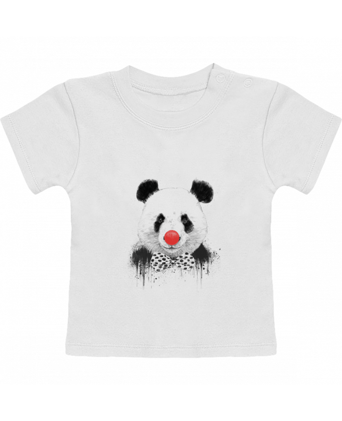 T-shirt bébé Clown manches courtes du designer Balàzs Solti