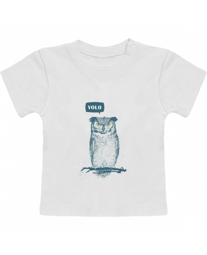 T-shirt bébé Yolo manches courtes du designer Balàzs Solti