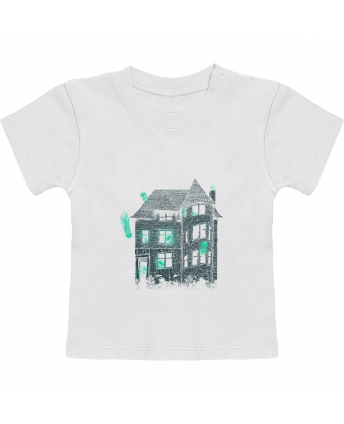 Camiseta Bebé Manga Corta A new home manches courtes du designer Florent Bodart