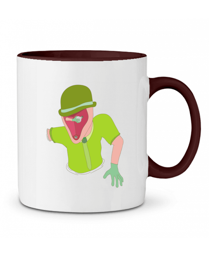 Mug bicolore IDEA Santiaguen