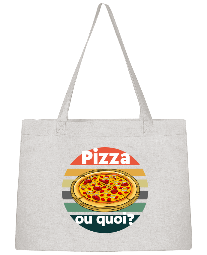 Sac Shopping Pizza ou quoi par Cheerocki