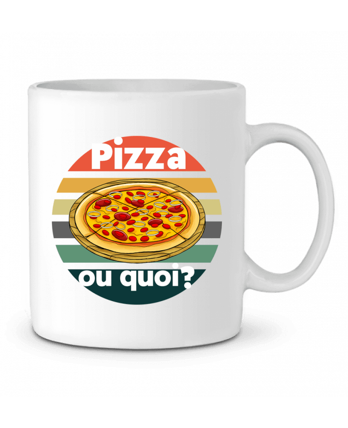 Mug  Pizza ou quoi par Cheerocki