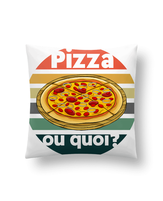 Coussin Pizza ou quoi par Cheerocki